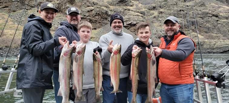 Steelhead Fishing Trips Snake Salmon River Hells Canyon